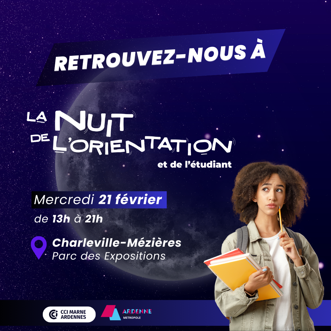 Venez-nous rencontrer à La Nuit de l’Orientation et de l’Etudiant